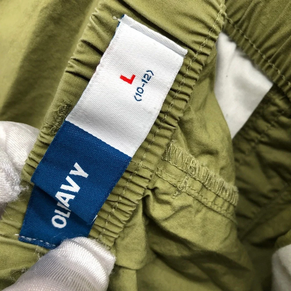 Girls 10-12 (L) Baggy Lightweight Pants BUNDLE Gap Old Navy Cargo‎ Parachute